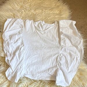 Zara girls ruffled top